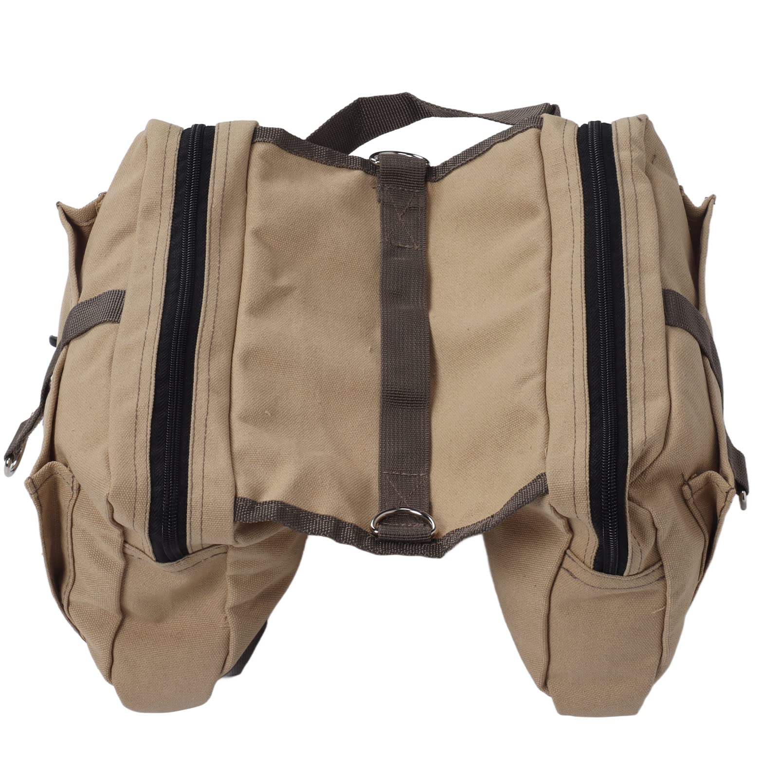 Hundesattelrucksack den Hund Zum Tragen Hunderucksackgeschirr Leichte Hunde-Camping-Satteltasche mit Taschen Outdoor-Wanderreisen