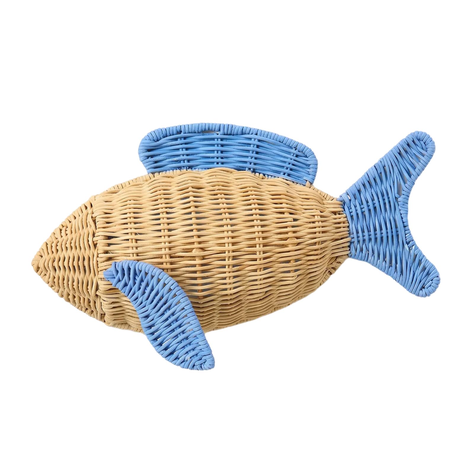 ZBIianxer Decorazione a forma pesce con accento sulla parete con, S | Pezzo da esposizione costiero per foyer, sala, area studio, caffetteria
