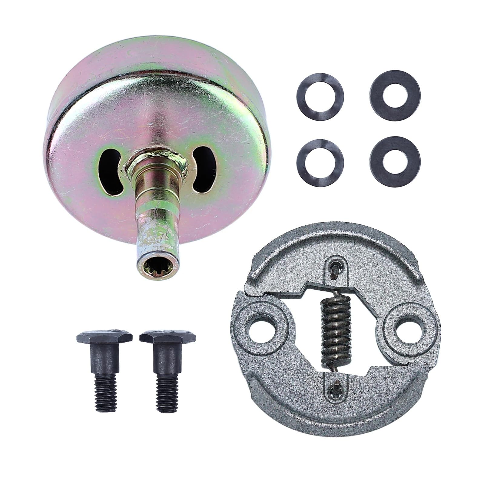 Kit de Embrague for desbrozadora de Motor pequeño GX31 GX35 de 1,3 HP, Piezas for césped 19611-Z0Z-000 30500-Z0Z-013