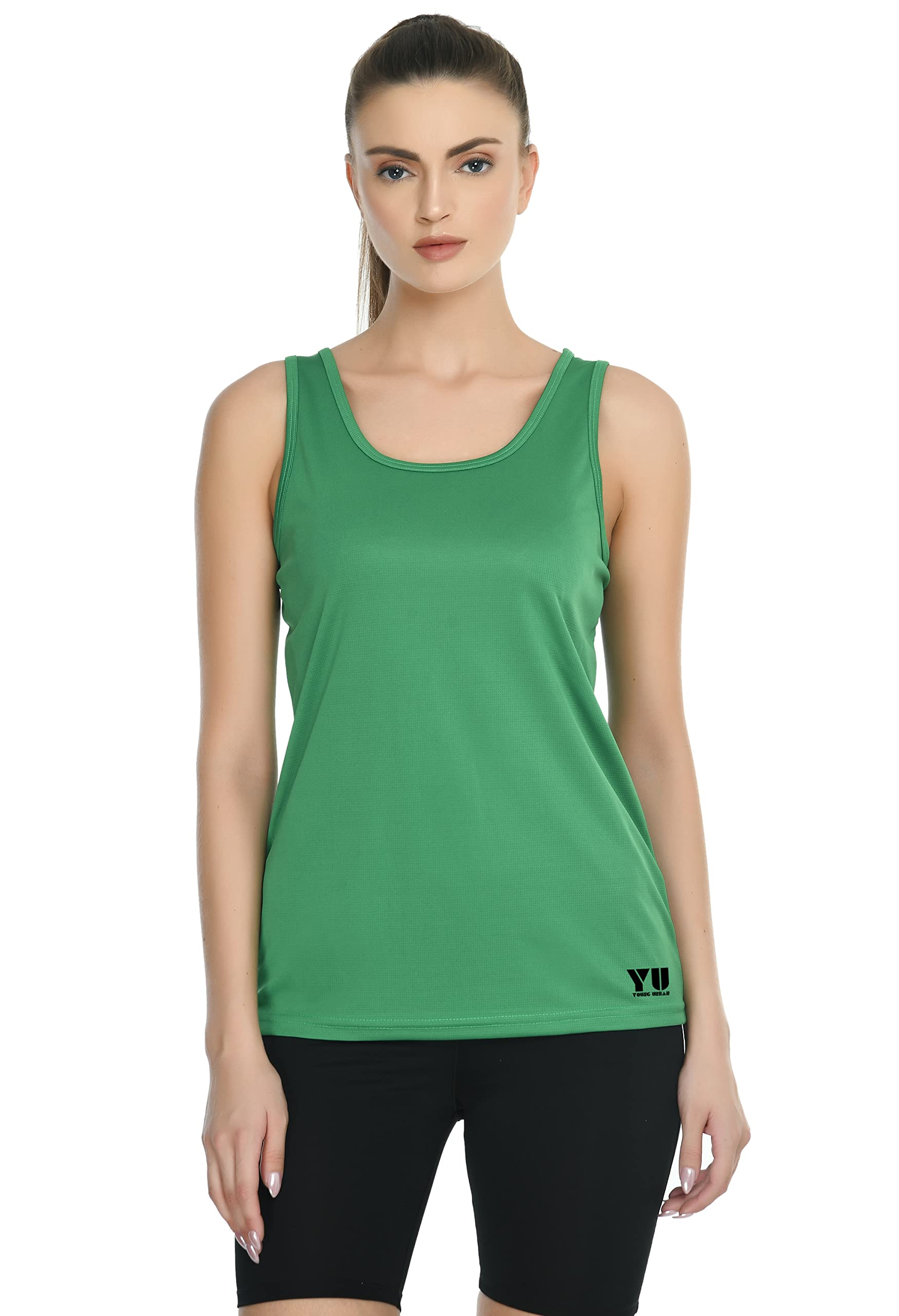 youngurban Women's Polyester Vest (Green)-picture-29
