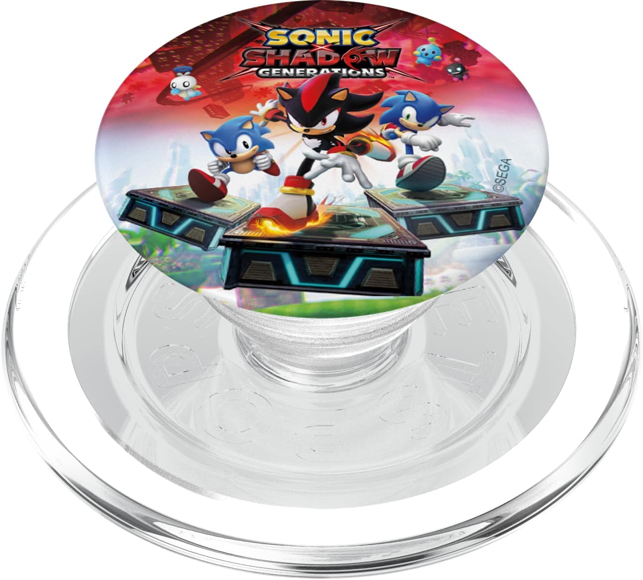 Sonic The Hedgehog, Sonic X Shadow Generations - Key Art PopSockets PopWallet for MagSafe