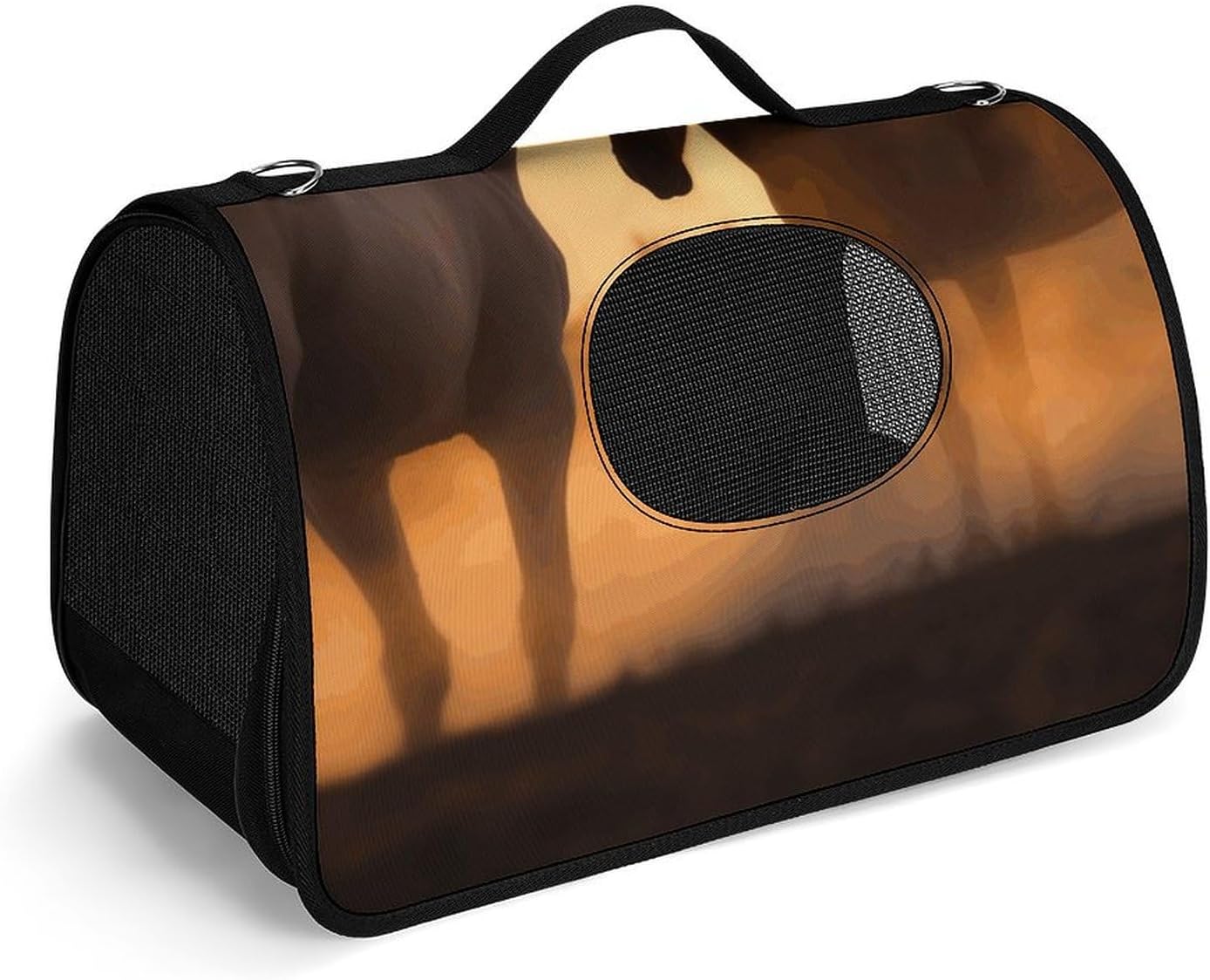 Pet Handbags, Horses in Love Printed Pet Handbags,folding Pet Bags,new Pet Handbags,universal Pet Handbags, 45X26X23.5cm