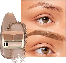 Oulac Waterproof Eyebrow Palette - Long-Lasting Eyebrow Gel Makeup Eyebrow Powder Eyebrow Wax 2 in 1, Natural Result Easy to Color, with Brush and Mirror (GoldenBlonde)