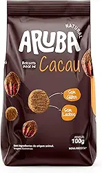 ARUBA NATURAL - BISCOITO ARUBA DOCE CACAU 100G