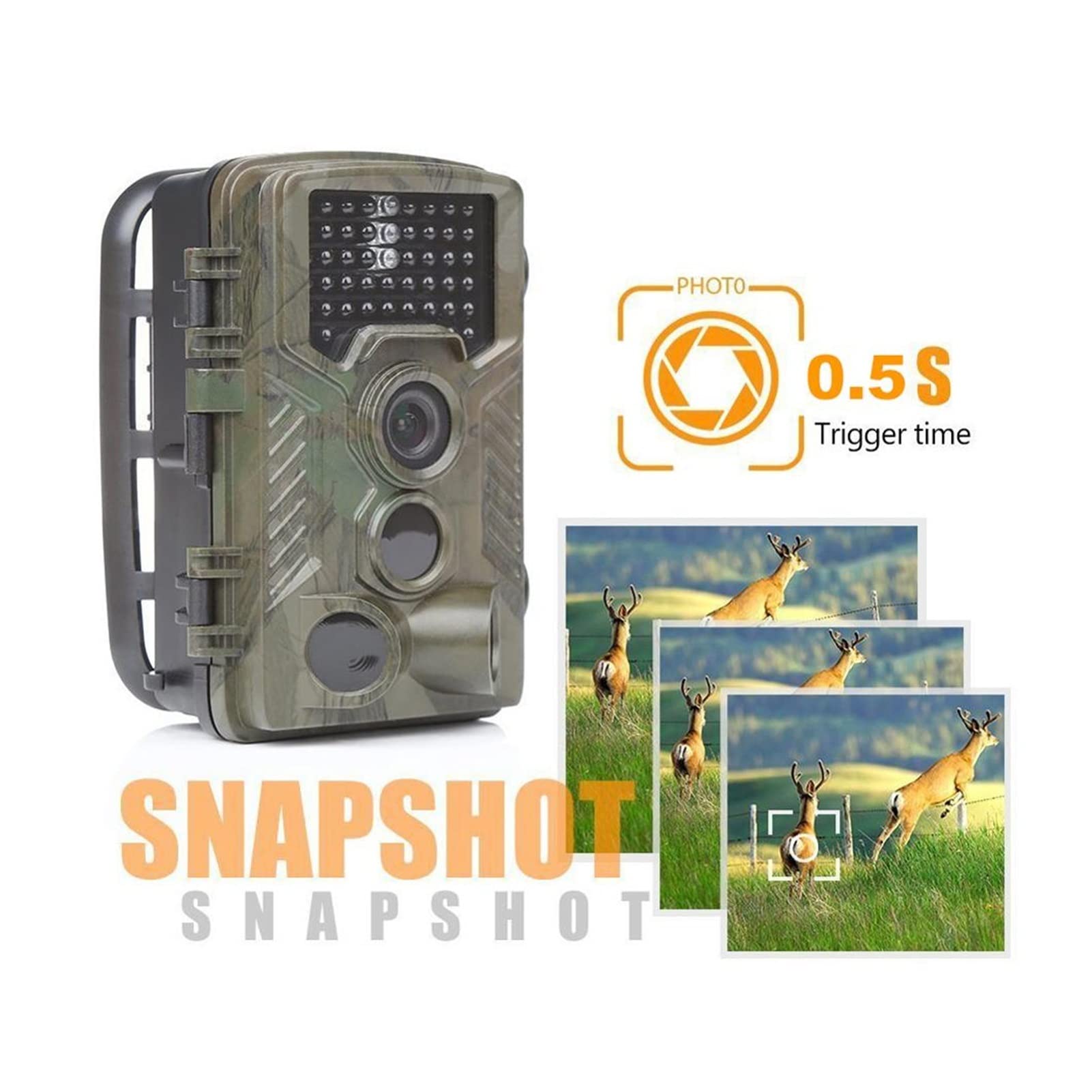 HC-800Aトレイルカメラです Amazon.co.jp: 屋外オフロードカメラ 赤外線監視カメラ HC-800A