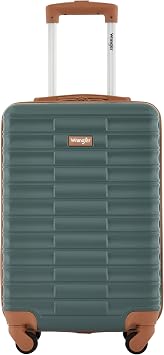Wrangler 22" Outrider Hardside Carry-On Luggage, Dark Forest