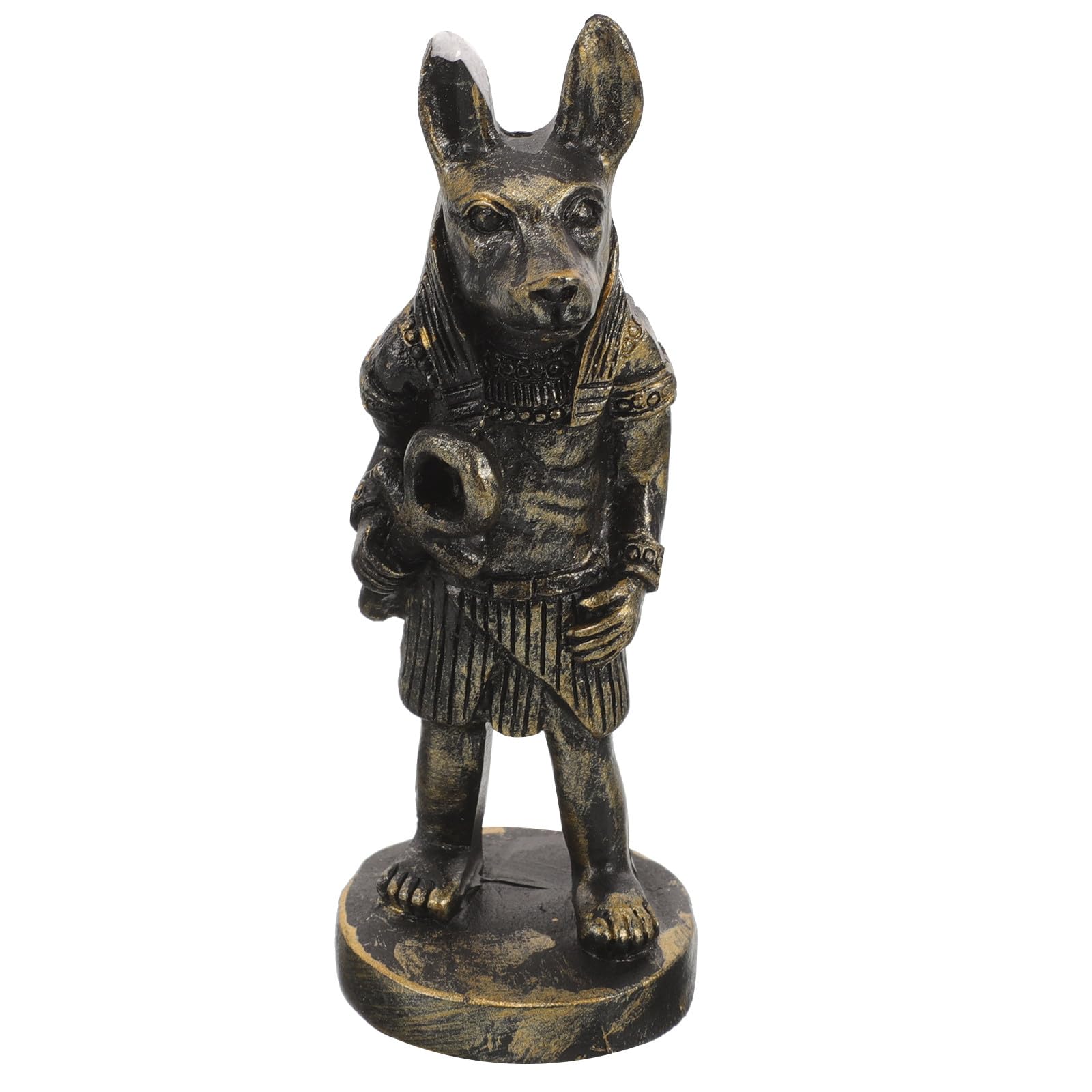 Statue Anubis en résine, cadeau idéal pour passionné d'Égypte et de décoration