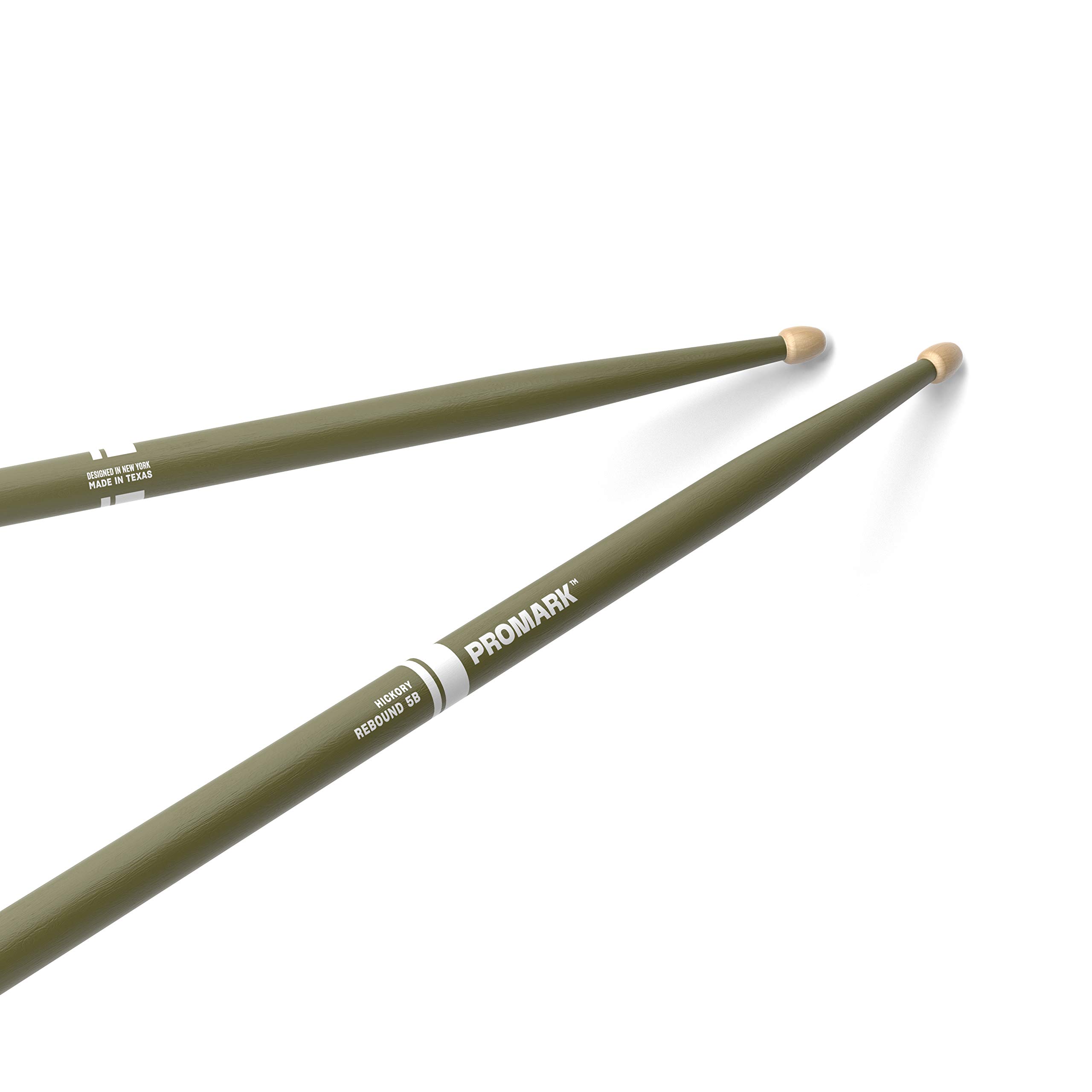 Promark RBH595AW Green Rebound 5B Drumsticks