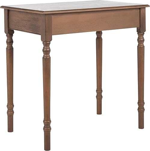 Miniatura 8 de SAFAVIEH Home Collection Arina - Escritorio de oficina con 1 cajón, color marrón