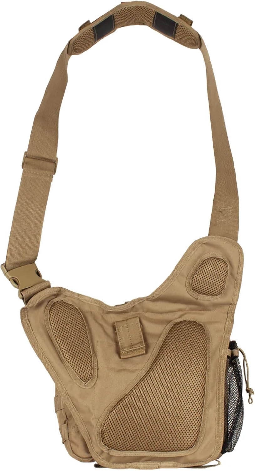 Fox Outdoor Products Advanced Tactical Hipster Crossbody Bag w/Concealed Storage, Modular Pockets & Adjustable Carry System