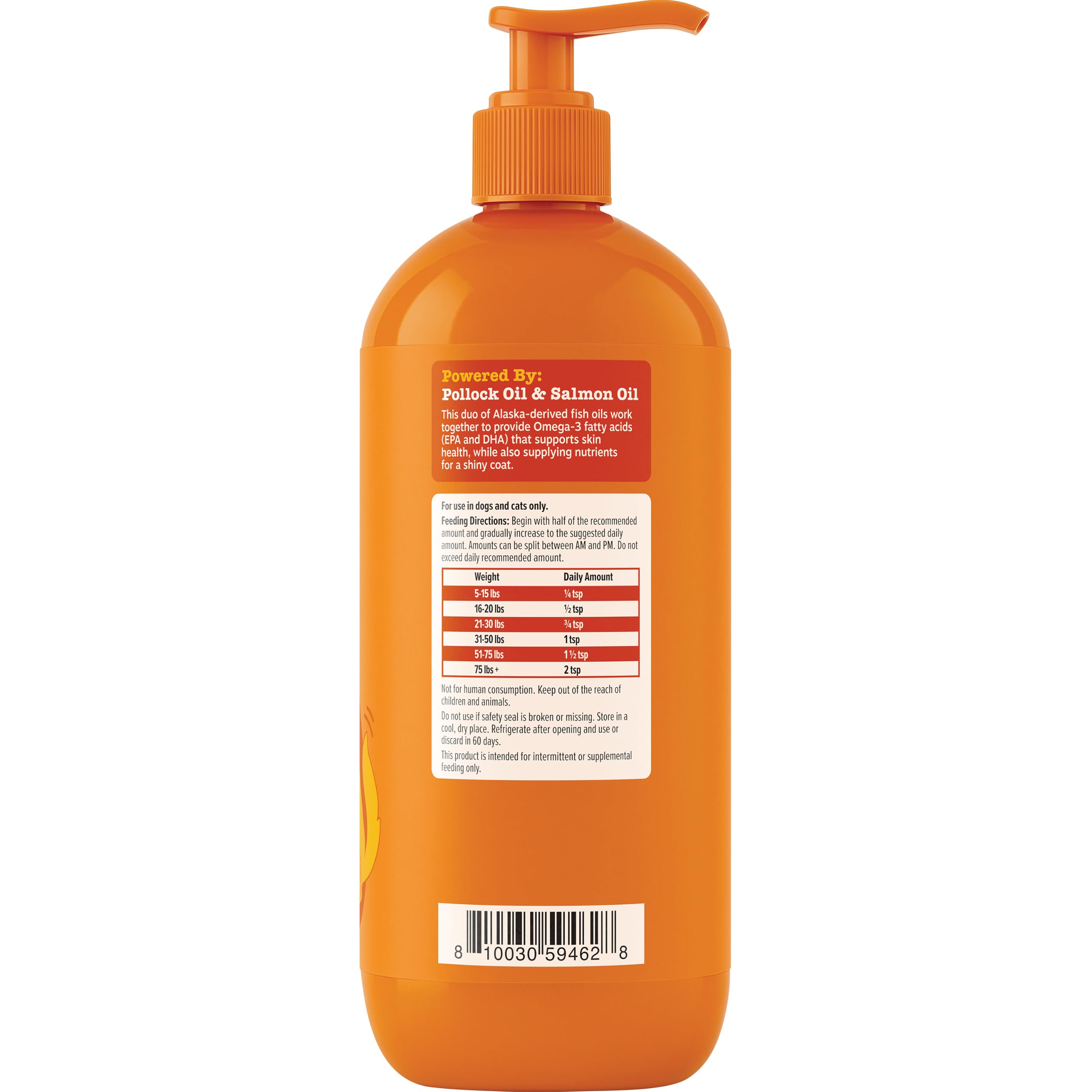 Zesty Paws Salmon Oil for Dogs & Cats - Omega 3 for Dogs & Cats, 32 oz — Amazon image 9