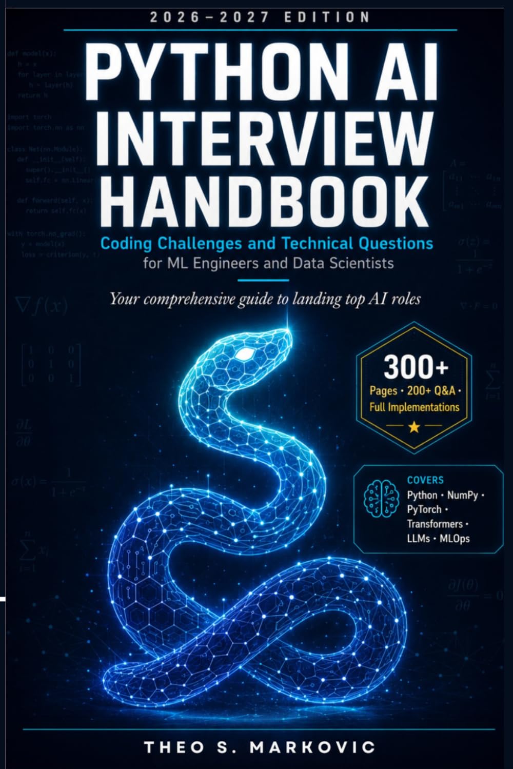 Python AI Interview Handbook: Coding Challenges and Technical Questions for ML Engineers and Data Scientists