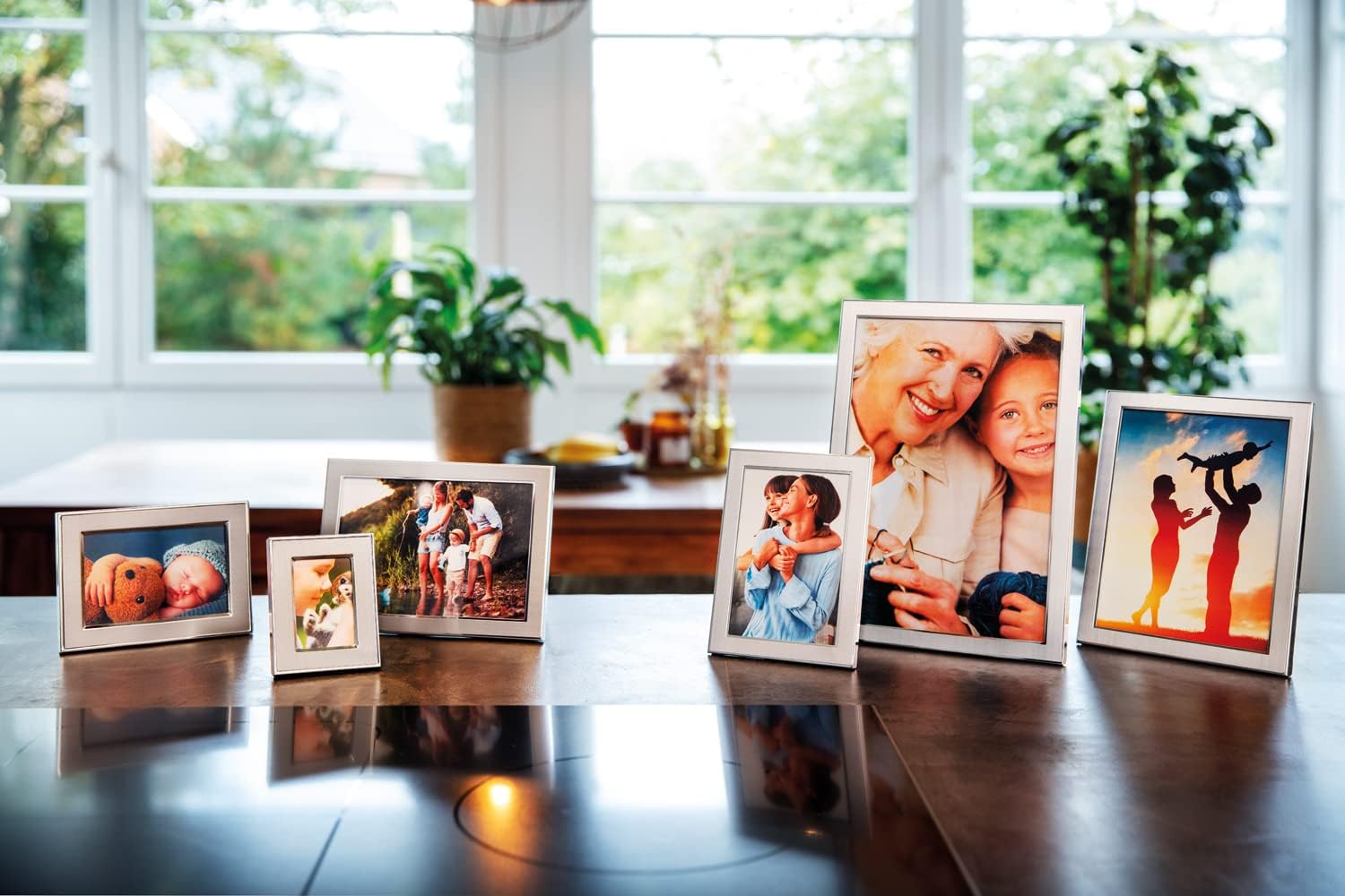Zilverstad Padua Photo Frame, Aluminum, Silver, 1.3 x 11.2 x 14.9 cm