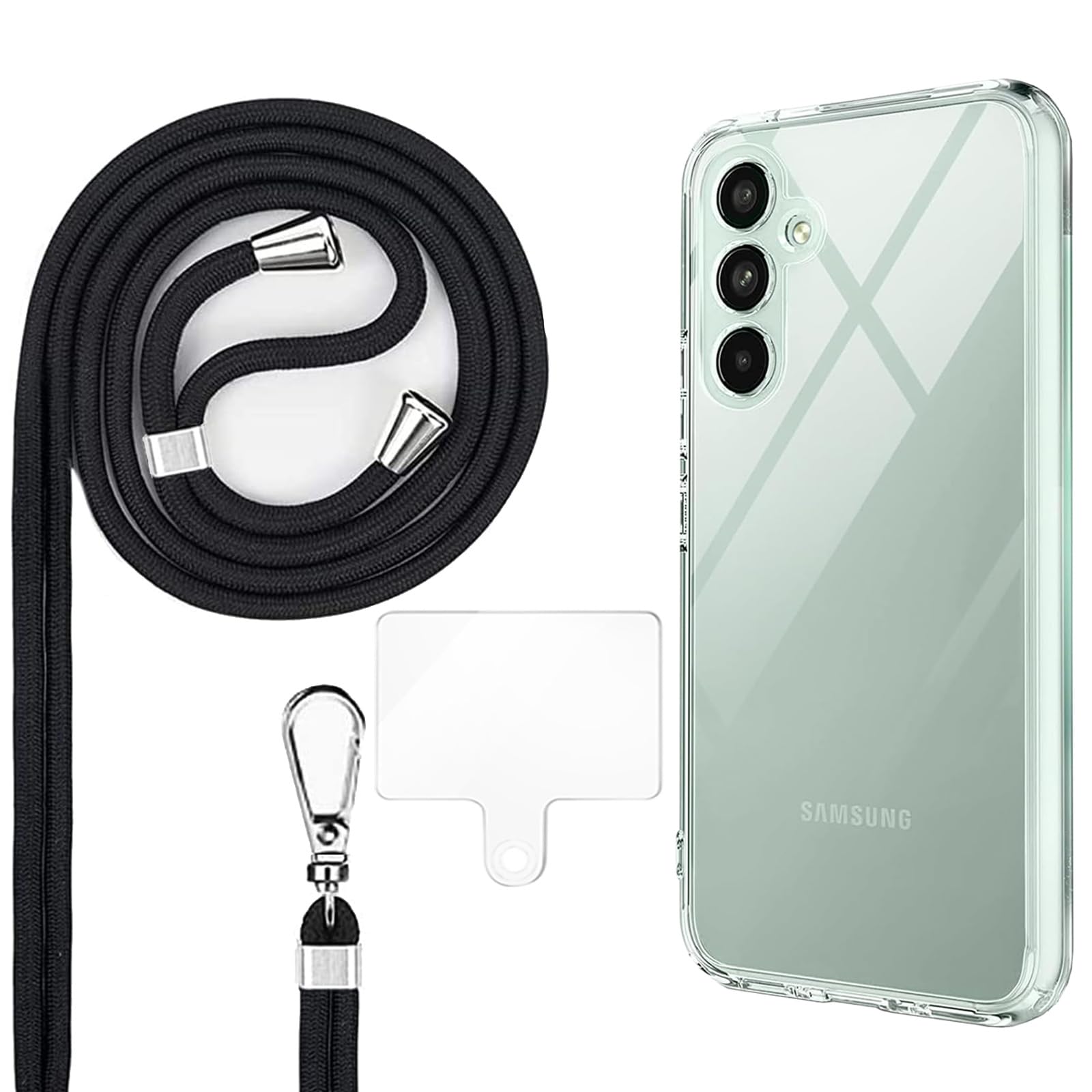 Amazon.co.jp: BonwFzin Galaxy S23 FE 適用 ケース クリア ショルダー