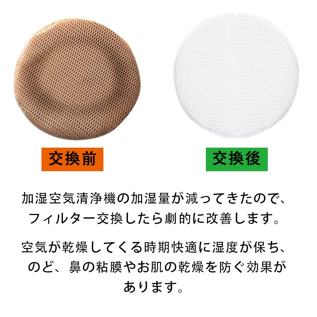 【中古】「非常に良い」AIRMFJI FE-ZGV08 加湿フィルター 加湿器用 空気清浄機用 互換品 ２枚入り F-VXH50 F-VE40XJ F-VXH70 F-VXJ50 F-VXM55 F-VC50XJ F-VXG70 F-VXG80 Amazon.co.jp: AIRMFJI FE-ZGV08 加湿フィルター 加湿器用 空気清浄機