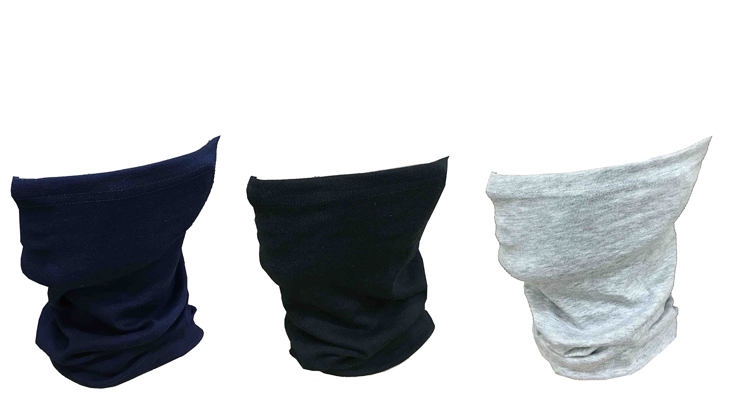 Gajraj Cotton Bandana Neck Gaiter Face Mask for Men & Women (Pack of 3)-image-9