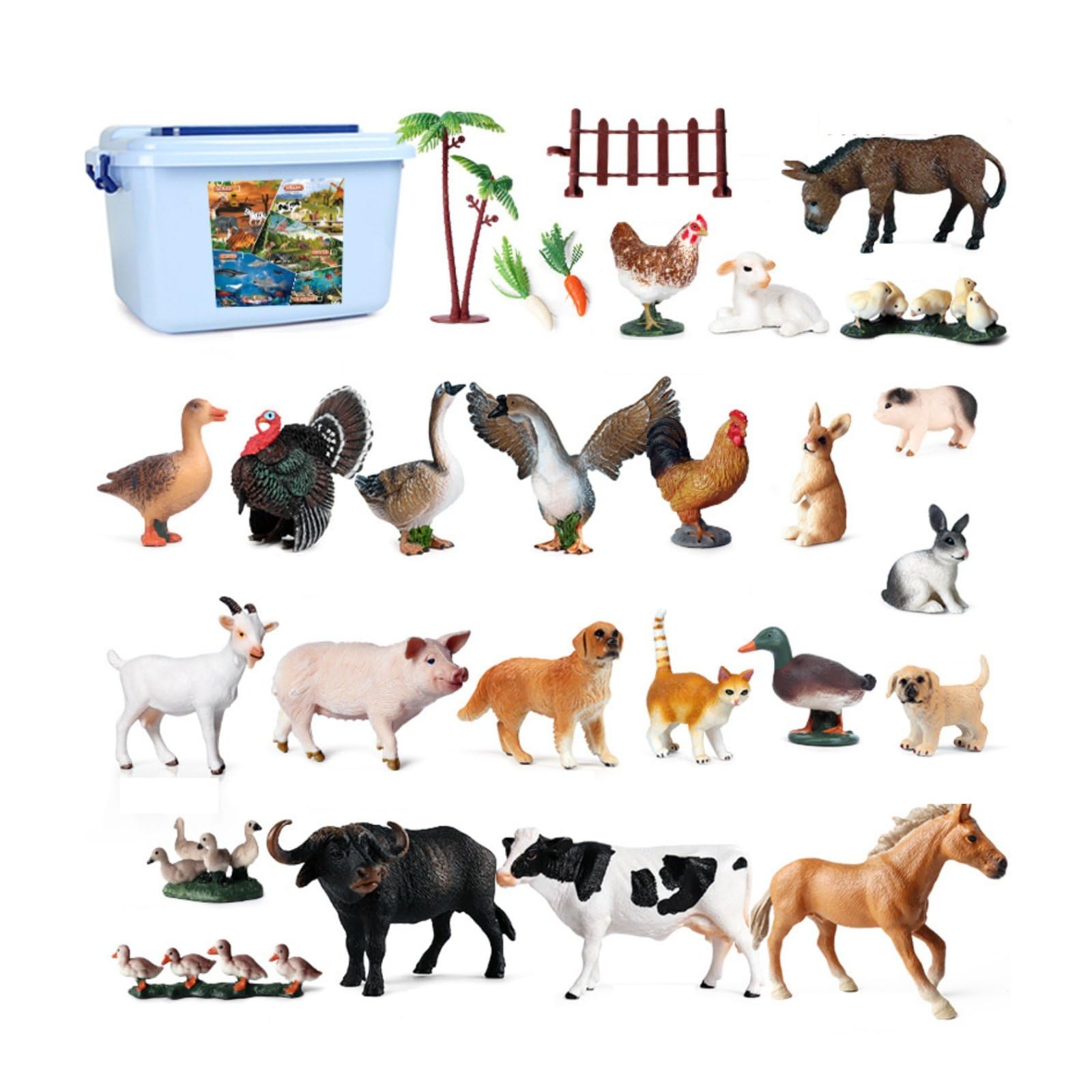 Kinder Vogel Figurine Set Vogel Figur Kinderspielzeug Tierfigur Miniatur Dekofigur mit Feinen Federstrukturen Und Standfester Bauweise für Wohnraumdeko Schlafzimmer Lernbereich Vitrinen