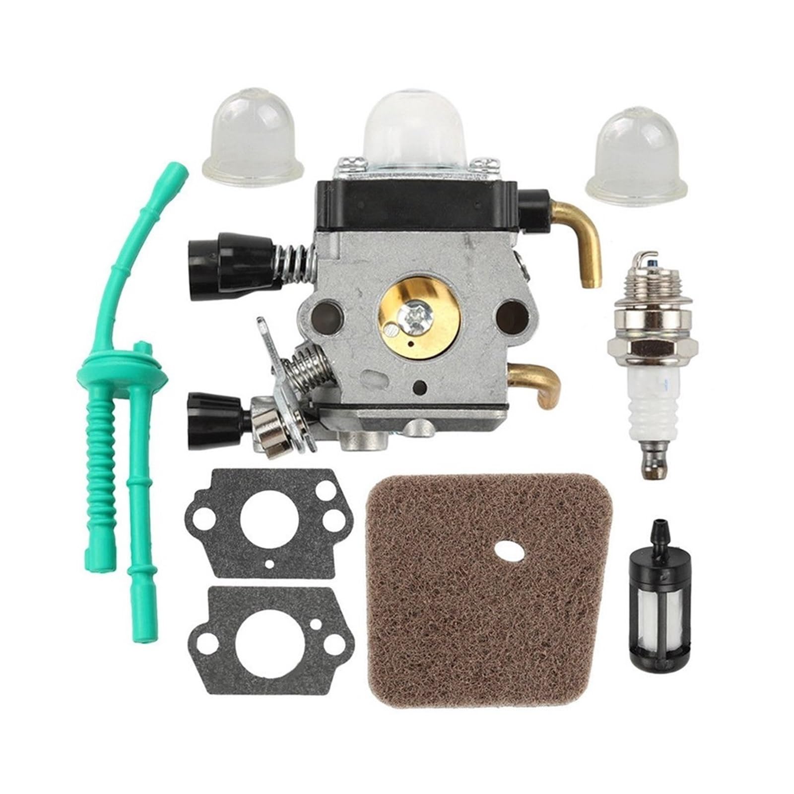 Carburateur pour STIHL FS45 FS55 avec joint étanche et double filtration intégrée