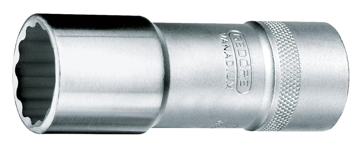 GEDORE D 19 L 32 Socket 1/2", Long 32 mm