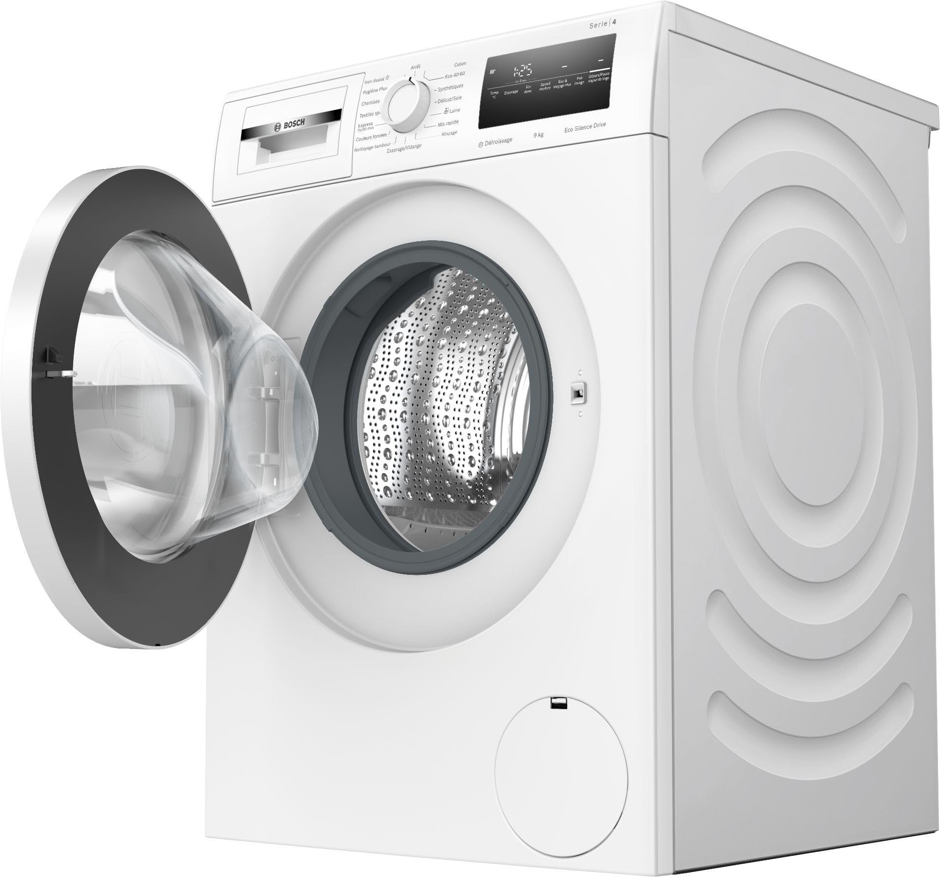 Bosch WAN28209FR, Série 4, Lave linge hublot, 9 kg, 1400 trs/min, Blanc