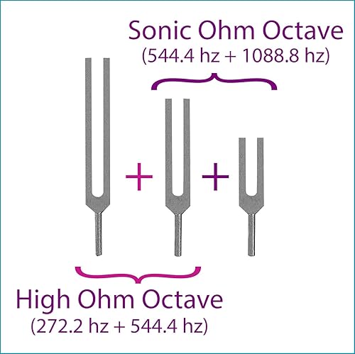 Miniatura 5 de Ohm Therapeutics - Juego de equilibrio de chakras para profesionales de terapia de sonido