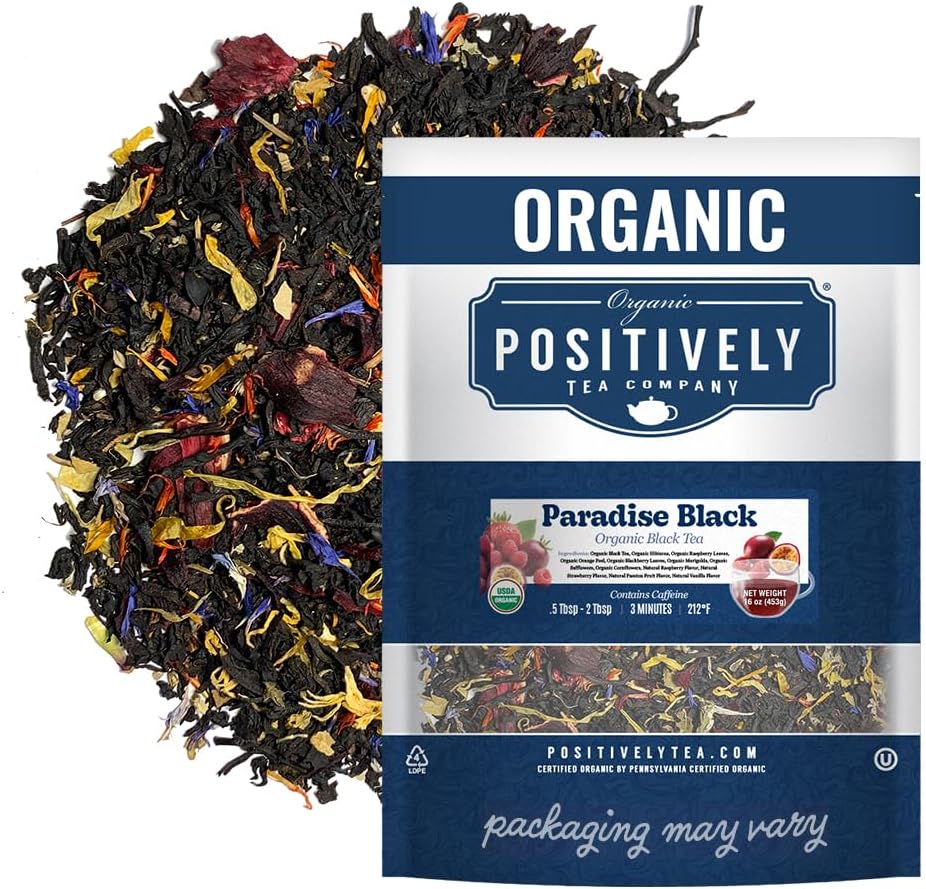 Paradise Black Tea, Loose Leaf, 16 Ounce