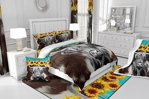 Vista 176 de Erosebridal Juego de ropa de cama Kawaii de sushi colorido, estilo japonés de dibujos animados, funda de edredón con temática alimentaria para Multi