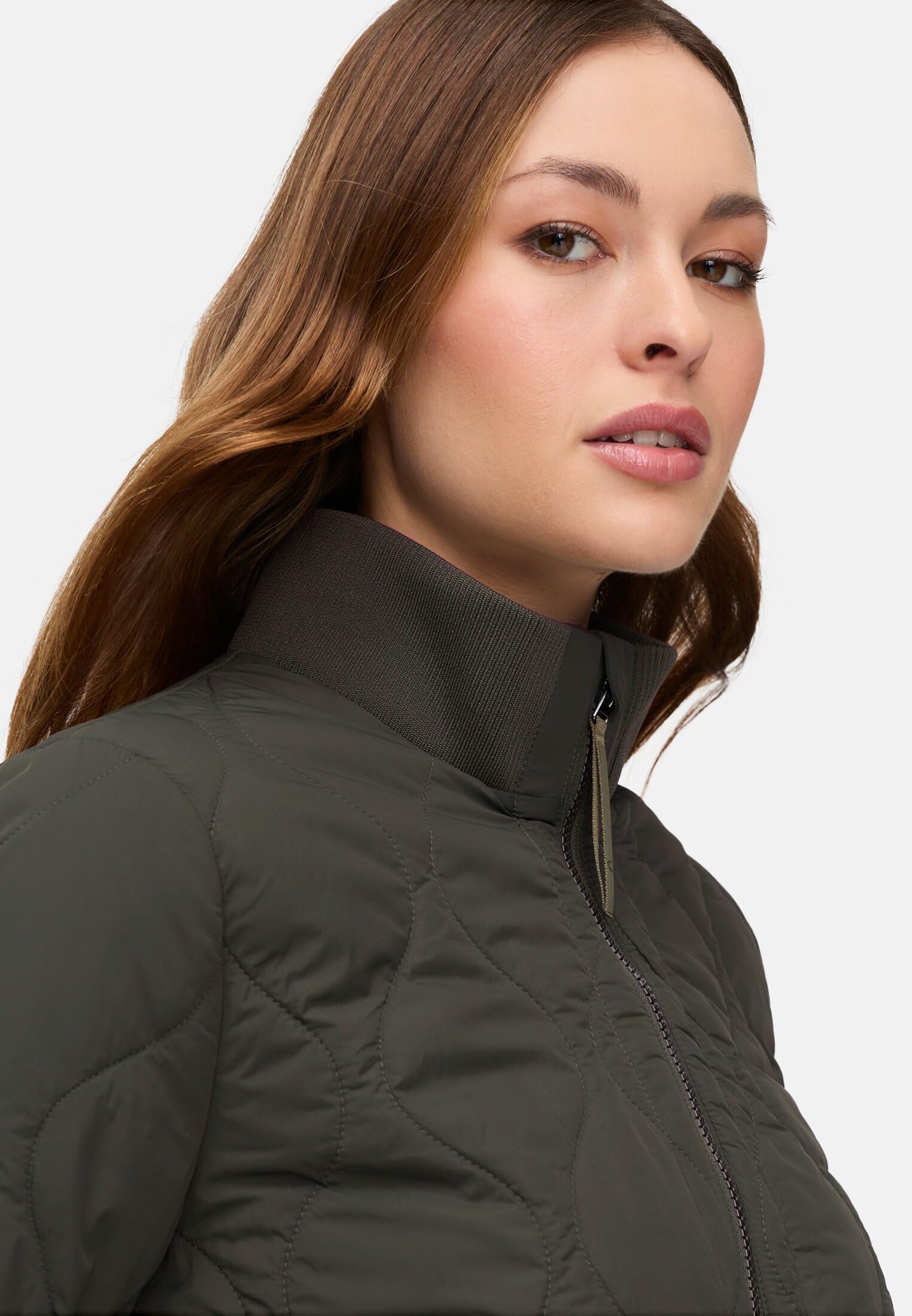 camel active Damen Steppjacke mit Taschen