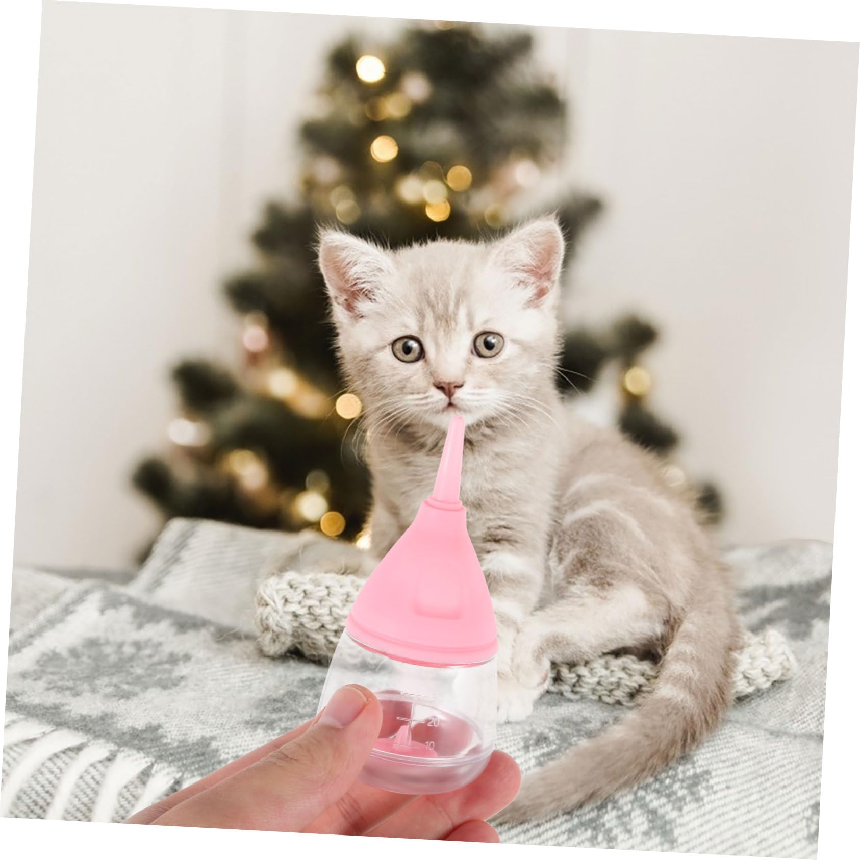 SUPVOX 5pezzi Bottiglia per Allattamento Cuccioli Kit di Alimentazione per Gattini e Cuccioli Facile da Pulire e Misurare per Animali Domestici di Piccole