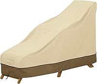 Vista 1 de Classic Accessories Veranda - Funda para tumbona/cubierta de 65 pulgadas, resistente al agua, para patio, tumbona para exteriores