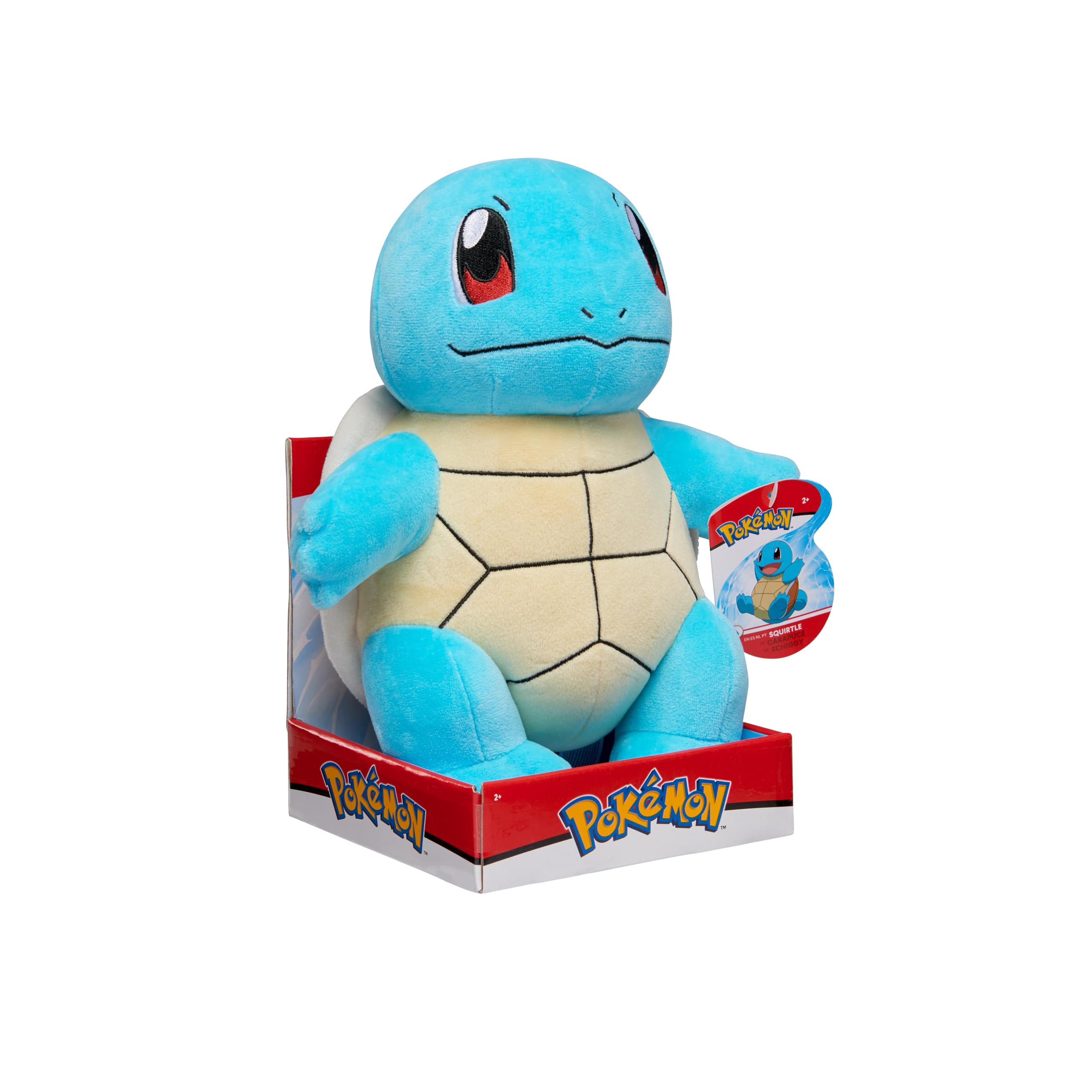 Pokémon Peluche Giganti Squirtle 30 cm - Pupazzi Nuova Ondata 2021 – Peluche Autentici Ufficiali Giocattoli
