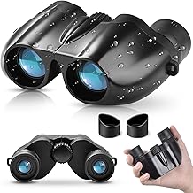 (2025 Latest BAK4 Optical Lens) Binoculars, Live Use, Telescope, 20 Times, Zoom Function, Opera Glass, Vibration Proof, 99.9% Transmittance, Ultra Lightweight, Compact, Waterproof, Dustproof, Glasses