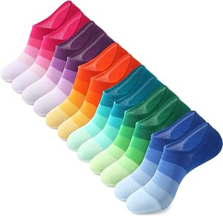 IDEGG No Show Socks Women & Men Low Cut Ankle Short Athletic Running Casual Invisible Liner Socks