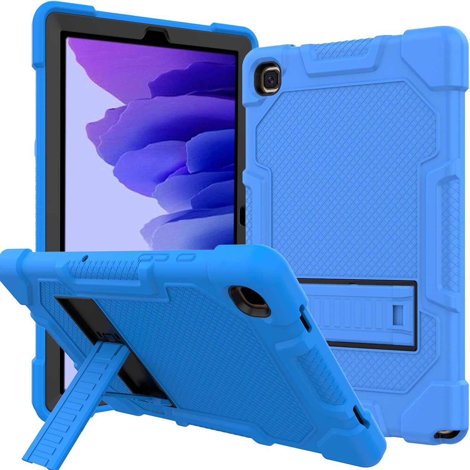 CCMAO Samsung Galaxy Tab A7 10.4 Case 2020, Armor Shockproof Drop Protection Case for Galaxy Tab A7 10.4 Inch (SM-T500/T505/T507 2020 Release) (Blue+Black)