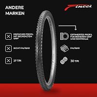 Fincci 27.5 MTB Kerékpár Gumi Pár 54-584 Schradera Szeleppel Elektromos Kerékpárhoz 4
