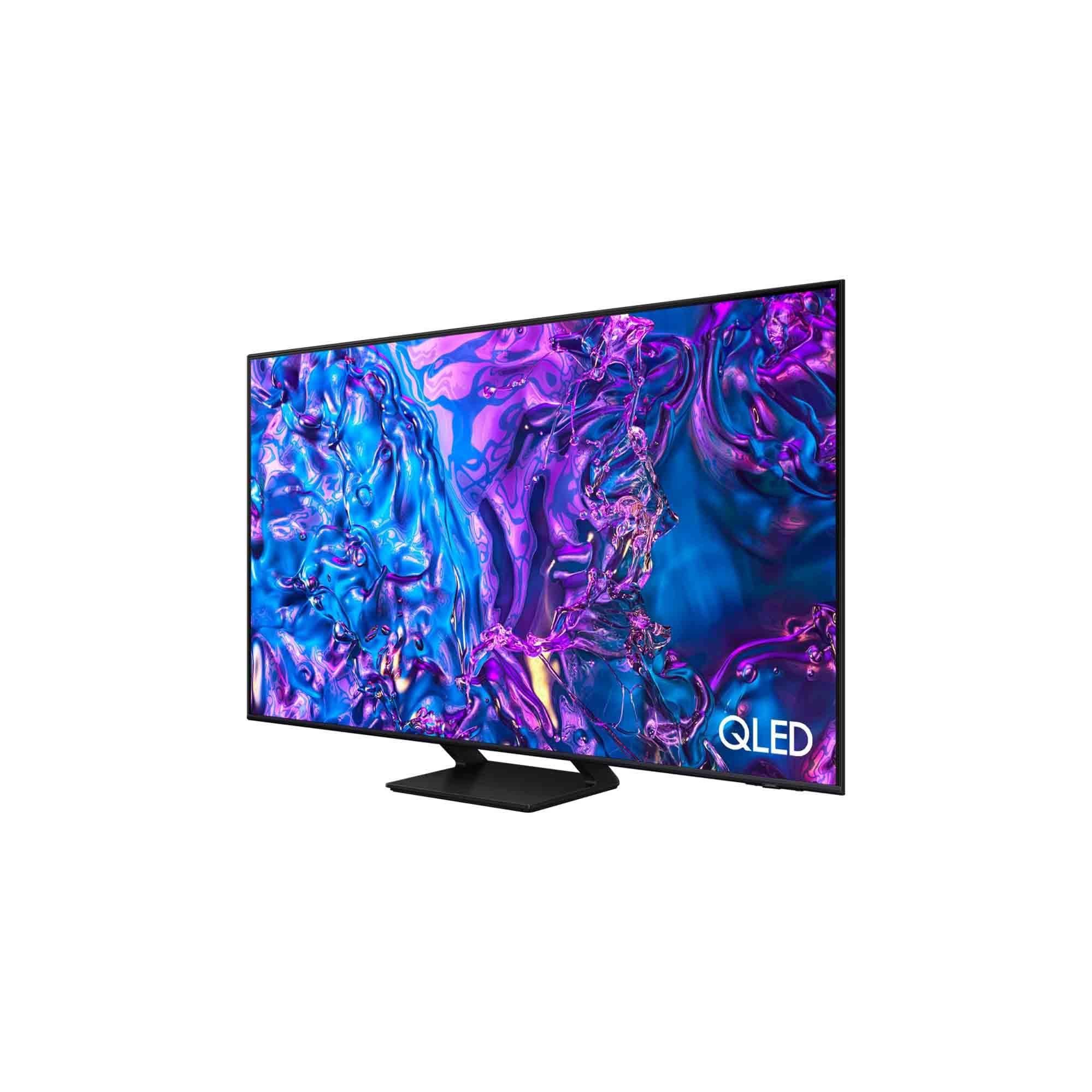 Samsung TV QE75Q70DATXZT QLED 4K, Smart TV 75" Quantum processor 4K, AirSlim, DVBT-2, Q-Symphony & OTS Lite, Integrato con Alexa e Bixby, compatibile con Google Assistant, Black 2024