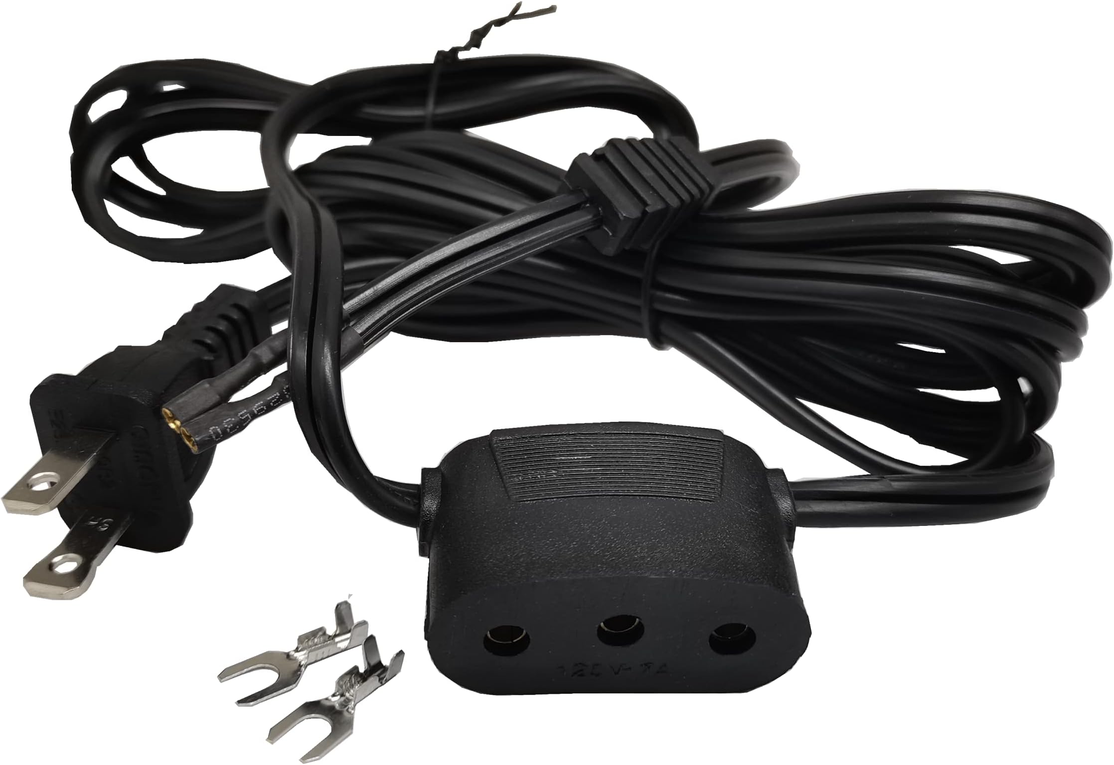 HONEYSEWLead Cord Power Cord for Singer Sewing Machine 1200-1, 15-88, 15-90, 15-91, 201, 201K, 206, 206K, 221 Featherweight #123