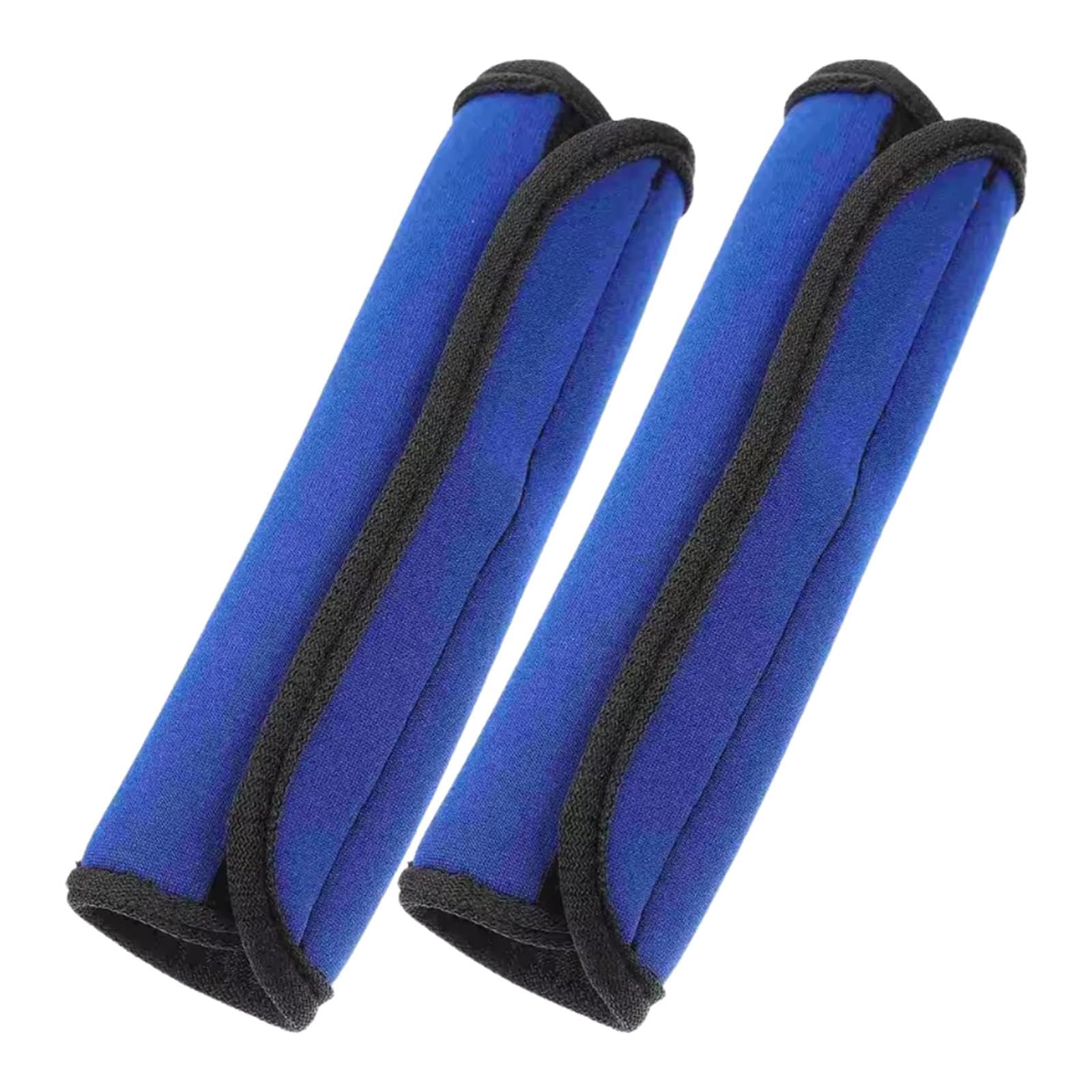 Generic 2 X Pull-up Bar Grip Covers, to Use, 3 Mm, Grip Covers for Barbell, Door Frame, Pull-up Bar, Dumbbell, Gym, Blue