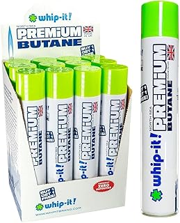 Whip-it! Premium - 420ml Cans - World's Purest Butane Made in The UK - B112