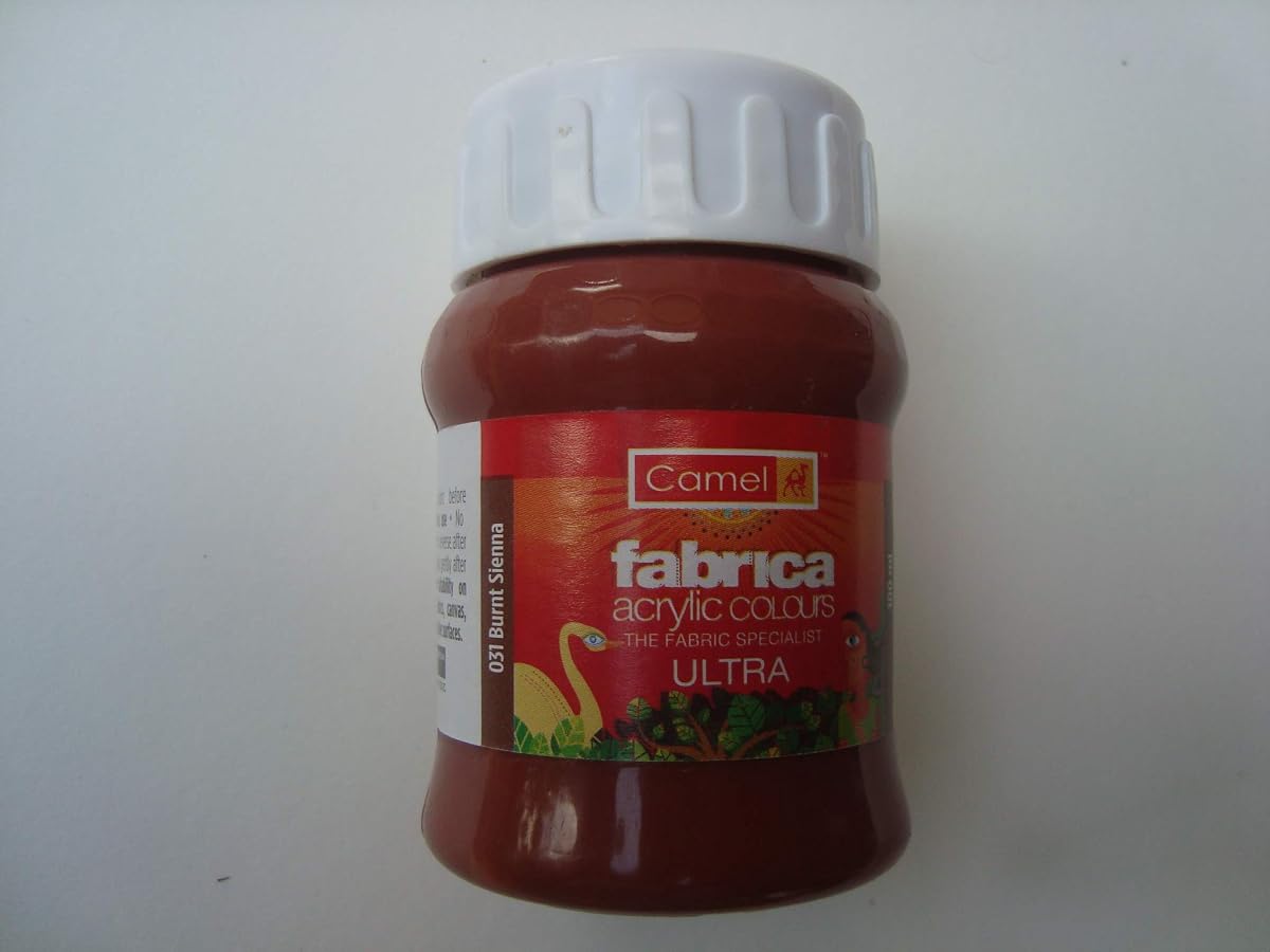 Camlin Kokuyo Fabrica Acrylic Ultra Colour -100ml - Burnt Sienna (031) (Pack of
