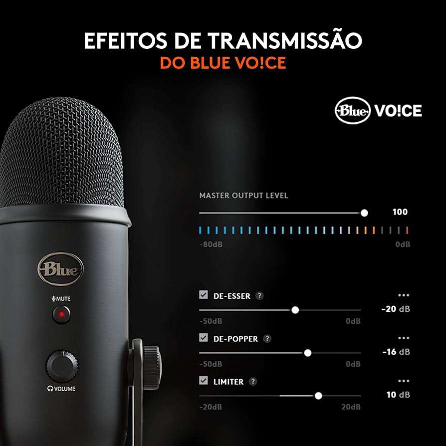 Blue YETIBLACKOUT Yeti Blackout Professional USB Microphone