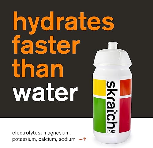 Miniatura 5 de SKRATCH LABS Paquetes de hidratación, mezcla de bebidas de hidratación, naranjas (20 quilates) polvo electrolítico desarrollado para atletas y