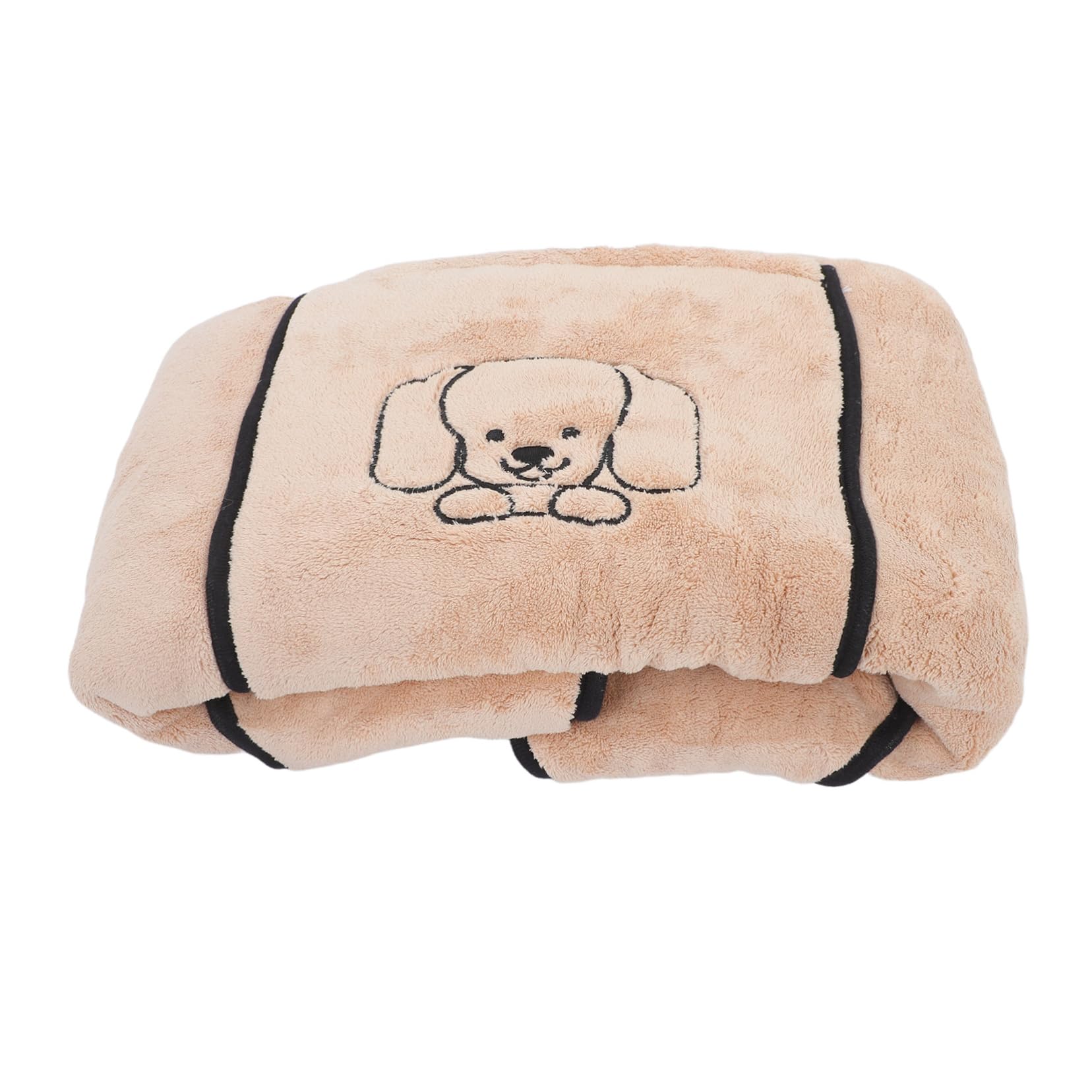 Couverture épaisse pour chien et serviette de bain lavable avec poches