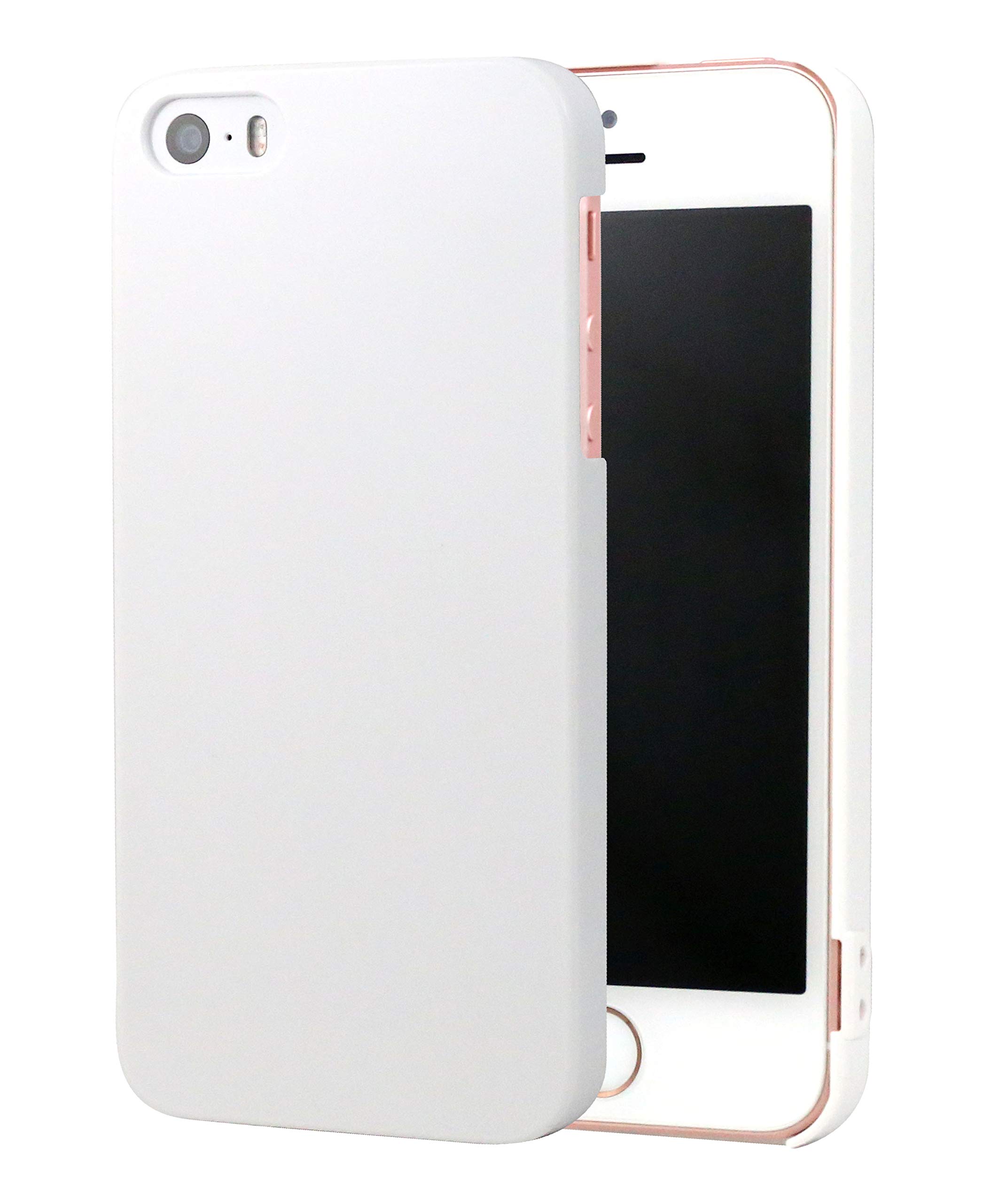 6163 希少 iPhone5/5s iPhoneSE用ケース ホワイト