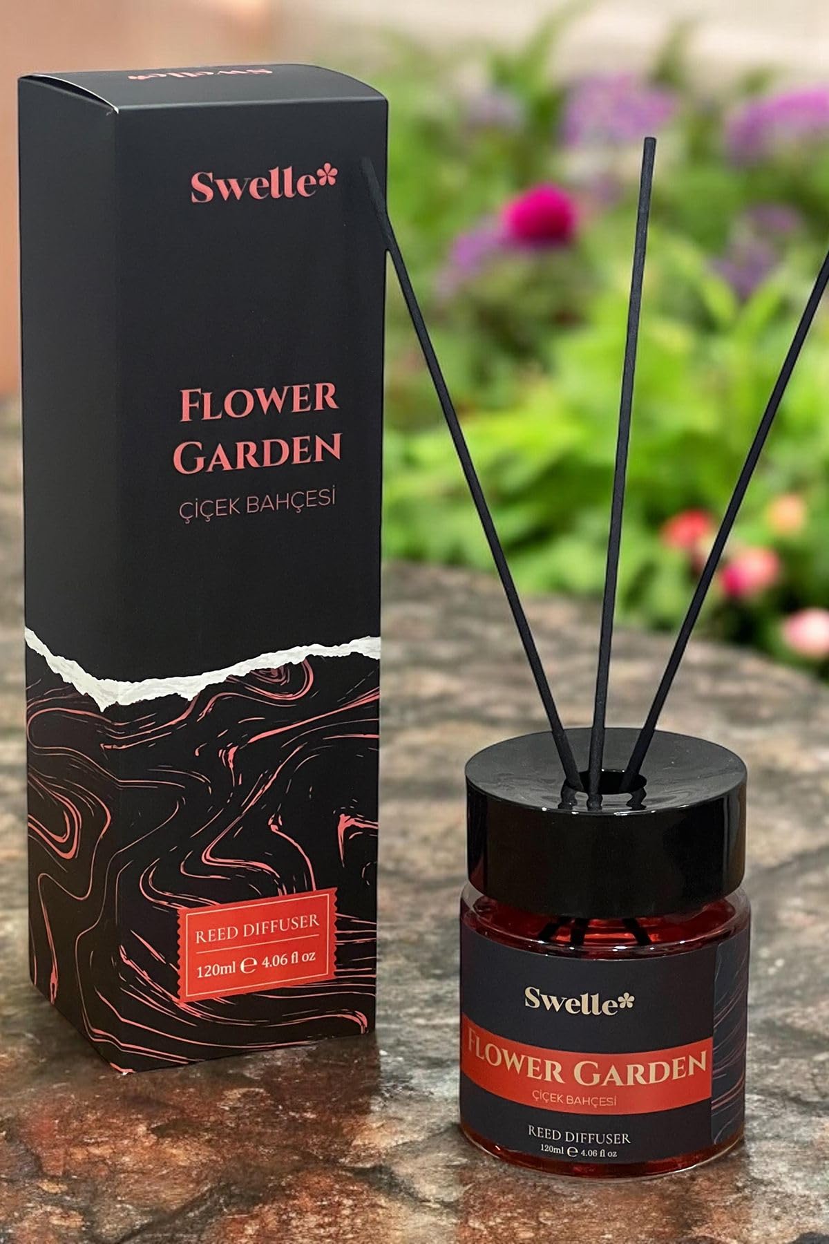 Çiçek Bahçesi Oda Kokusu 120ml, Doğal Formül Uzun Süreli Etki