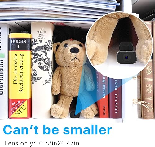 Miniatura 6 de Cámara WiFi inalámbrica más pequeña, cámara espía, cámara oculta HD1080P para el interior del hogar, mini cámara HDVdeo, monitor de bebé con visión