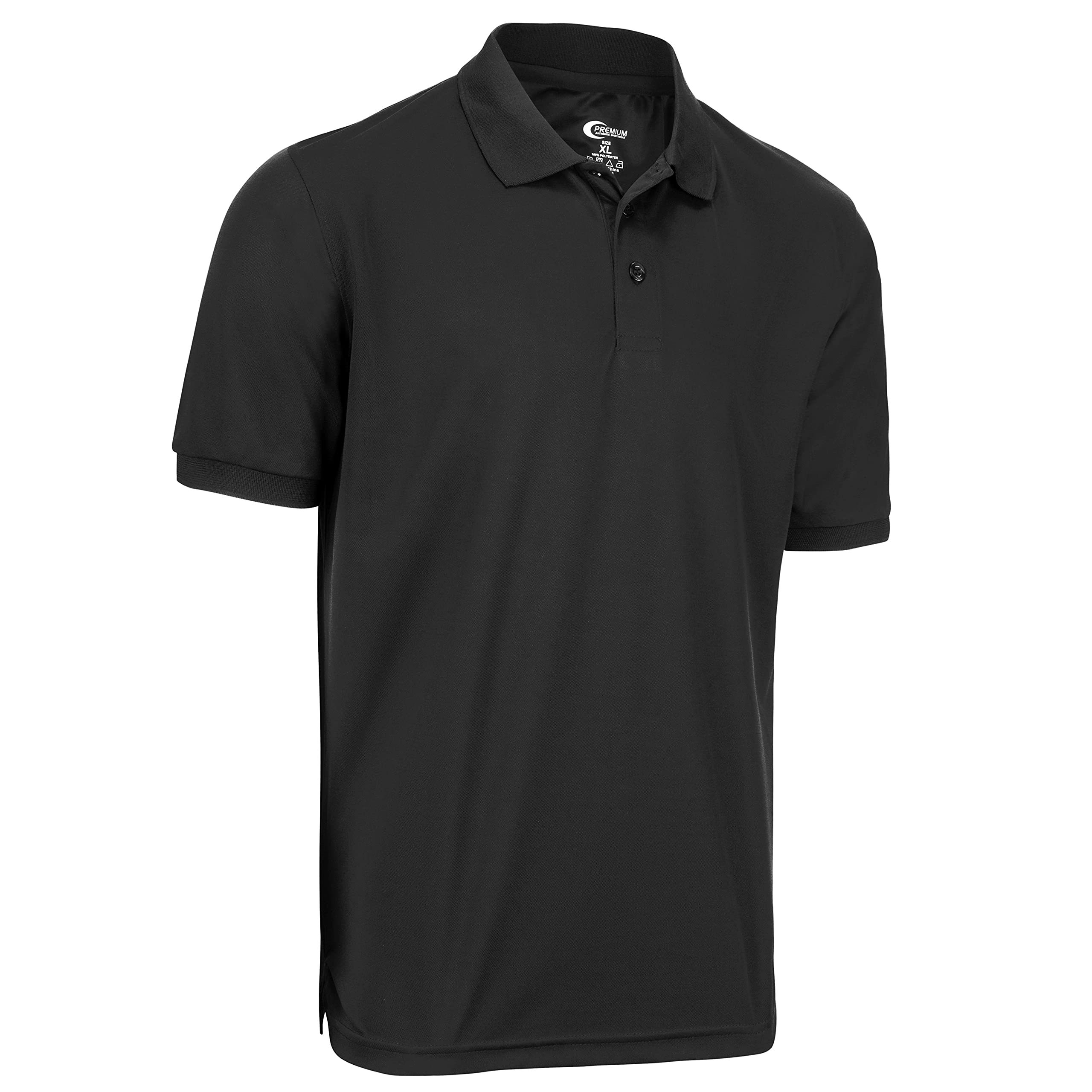 Boys High Moisture Wicking Polo T Shirts