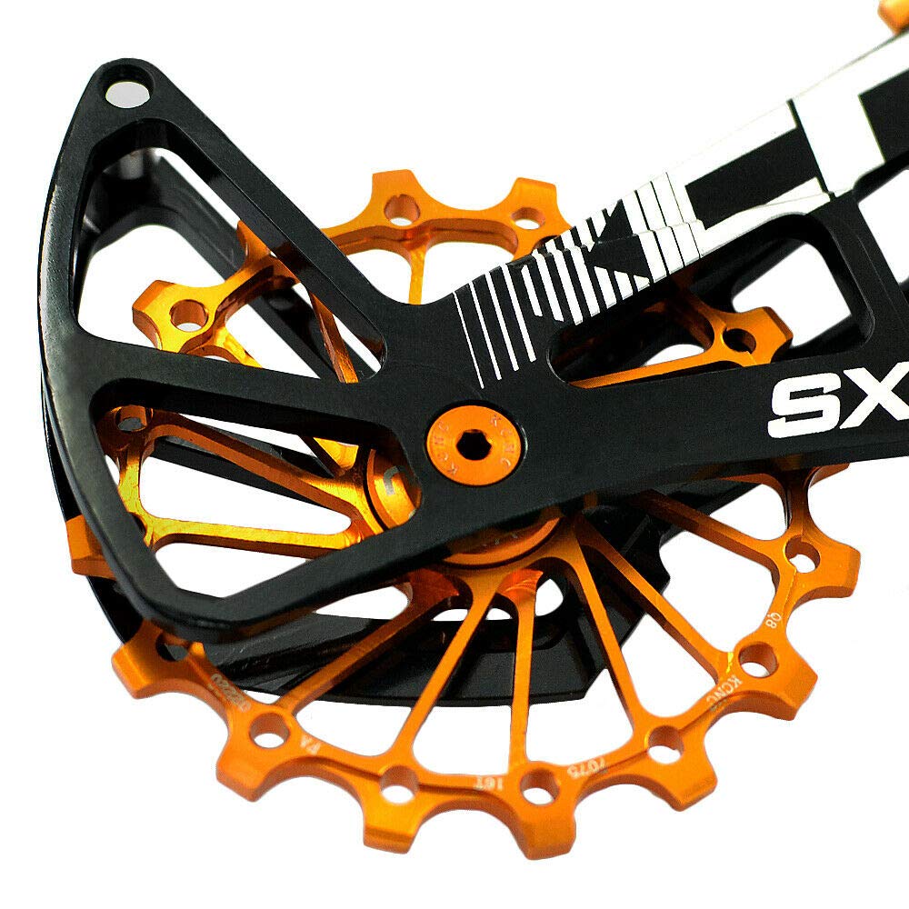 Amazon.co.jp: KCNC SXX1 MTB Bicycle Oversized Pulley Wheel Cage