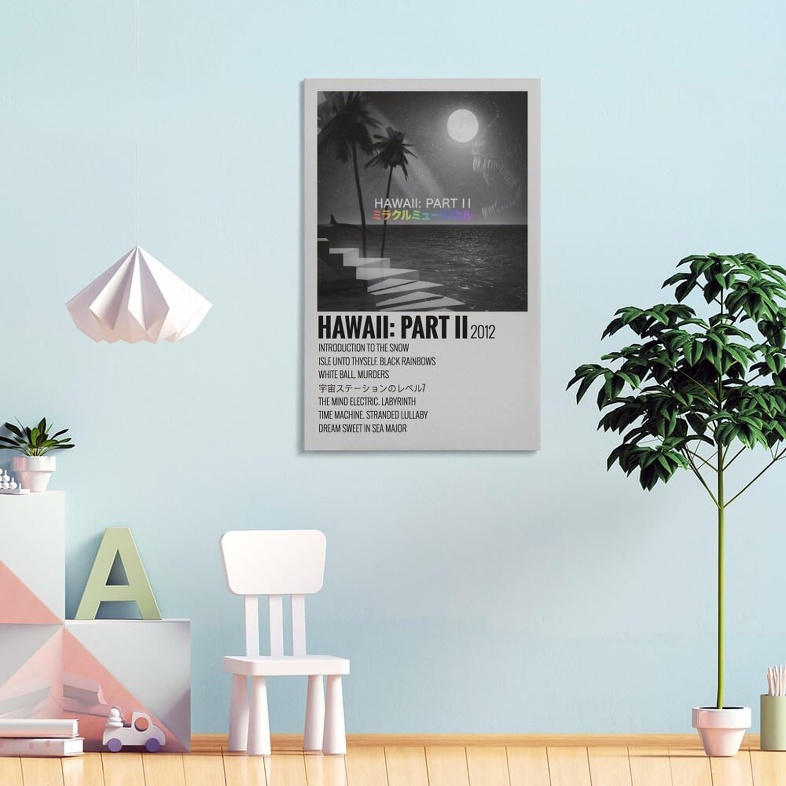 Amazon.com: VERMIS Hawaii Part II Miracle Musical Canvas Poster