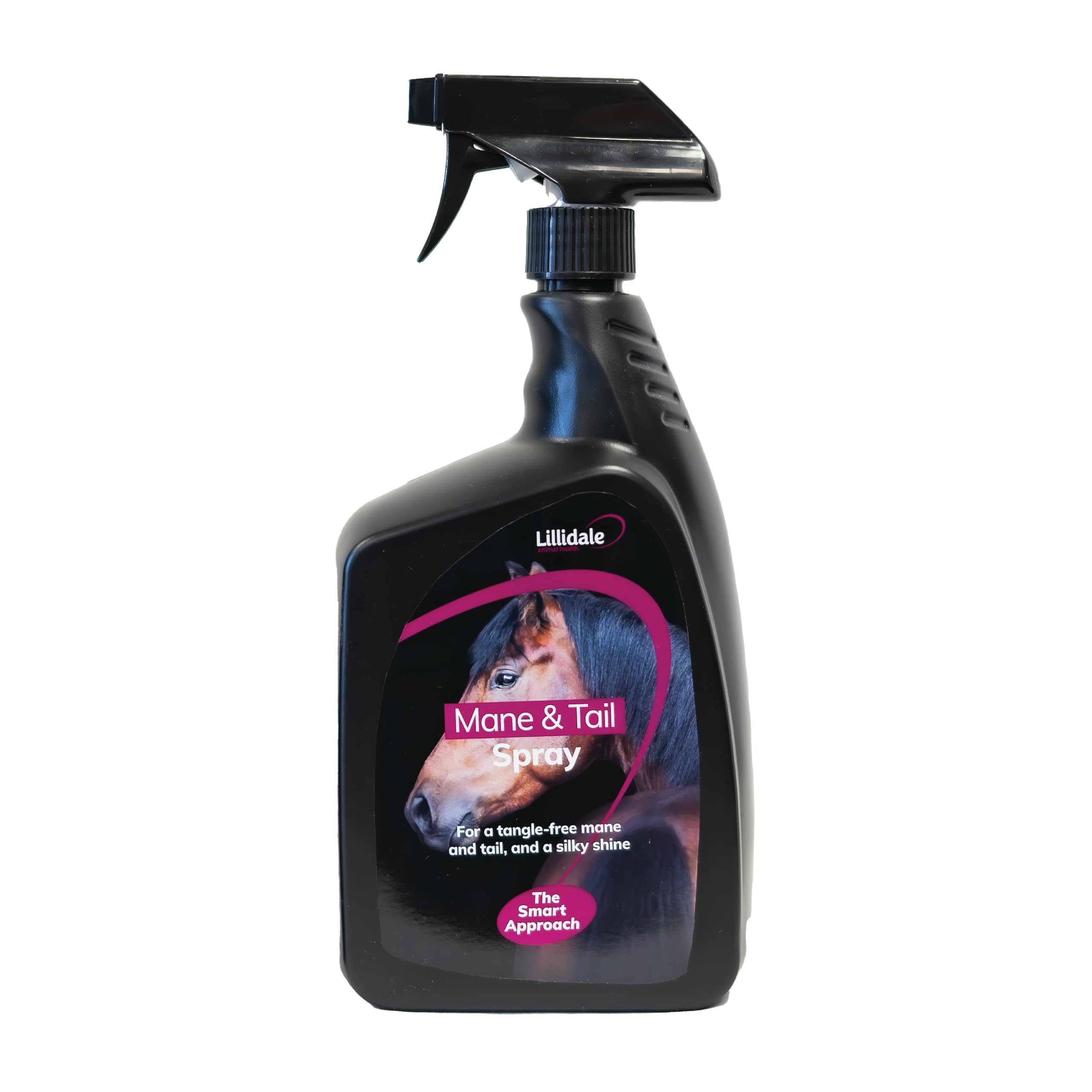 Mane and Tail Detangler Spray for Horses 1 Litre | Equine Conditioning Spray for Tangle-Free Manes, Tails & Silky Shine | Grooming Formula for Show Ring, Gymkhanas & Eventing | Lillidale
